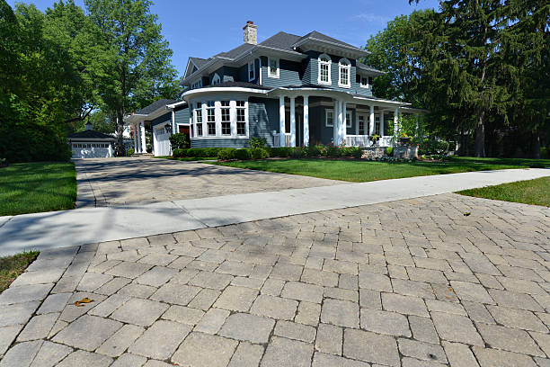 Residential Paver Driveway in Bourbonnais, IL